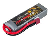 DLC-3S2200XT-T Dinogy G2.0 Li-Pol 2200mAh 11.1V 3S 70C 24x35x110мм T-Plug